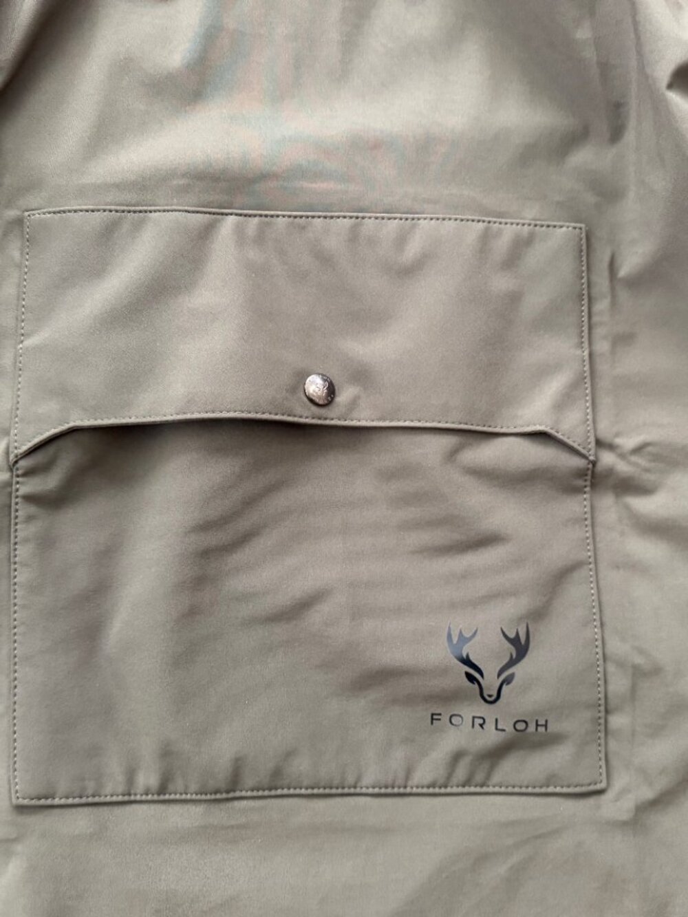 3L Waterproof Packable Rain Poncho, Men's Size S/M - Picture 4 of 6